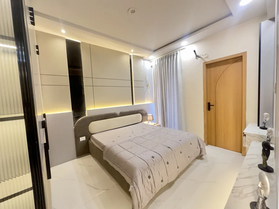 Kalyan EVA actual 3 BHK flat · Bedroom and wardrobes
