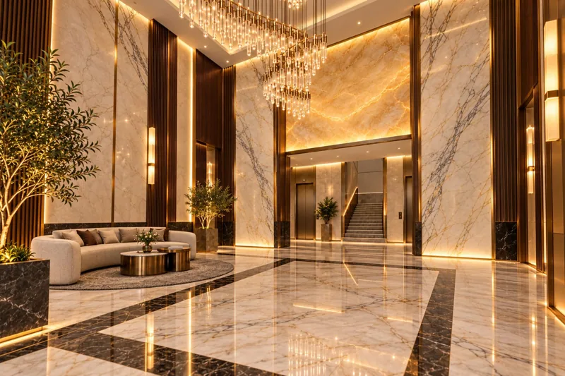 Entrance lobby design