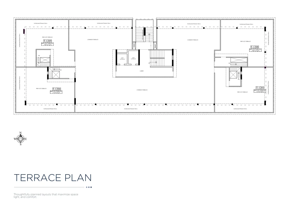 Kalyan Kohinoor Terrace plan